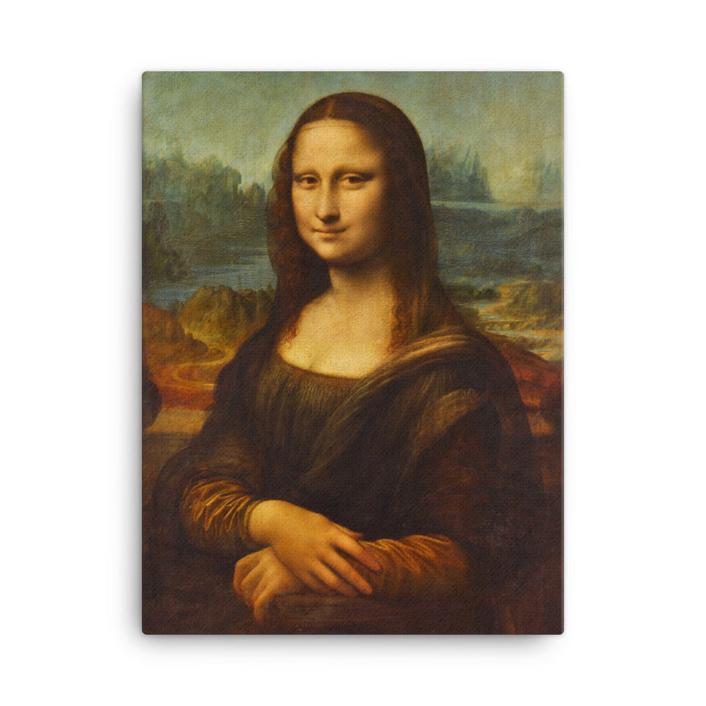 Mona Lisa, Leonardo da Vinci - Leinwand 30x41 cm artlia