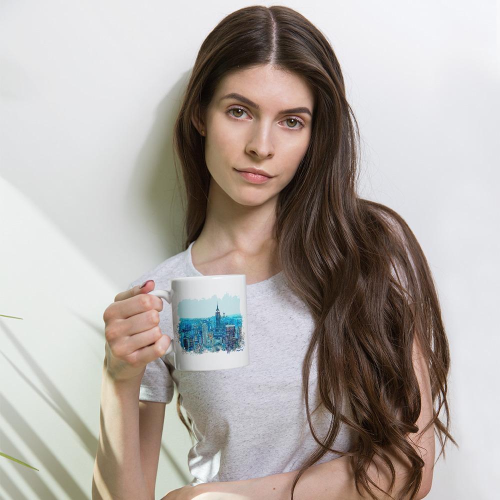 Tasse - New York in Blau artlia