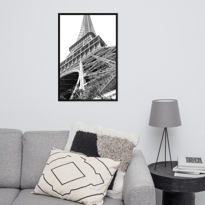 Paris Eiffel Tower - Poster im Rahmen artlia