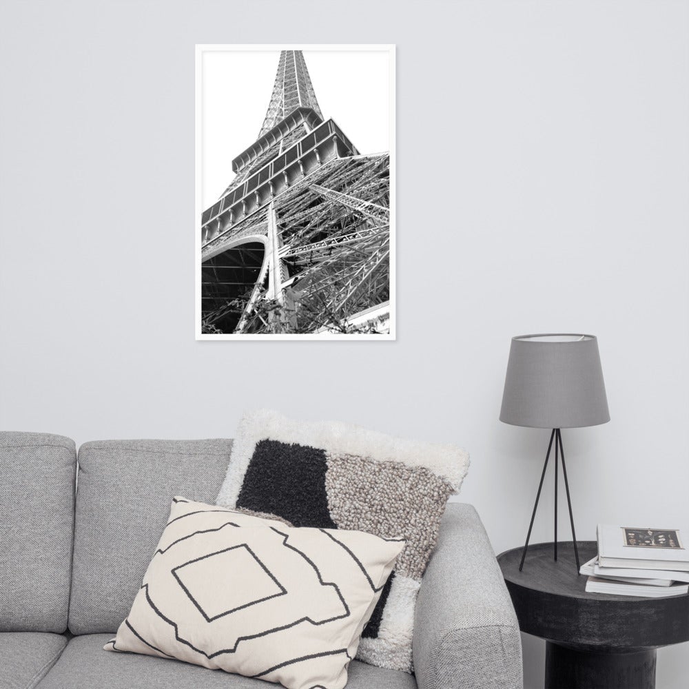 Paris Eiffel Tower - Poster im Rahmen artlia
