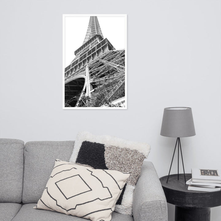 Paris Eiffel Tower - Poster im Rahmen artlia