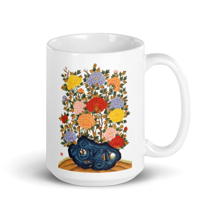Tasse - koreanische Pfingstrosen 0,44 L artlia