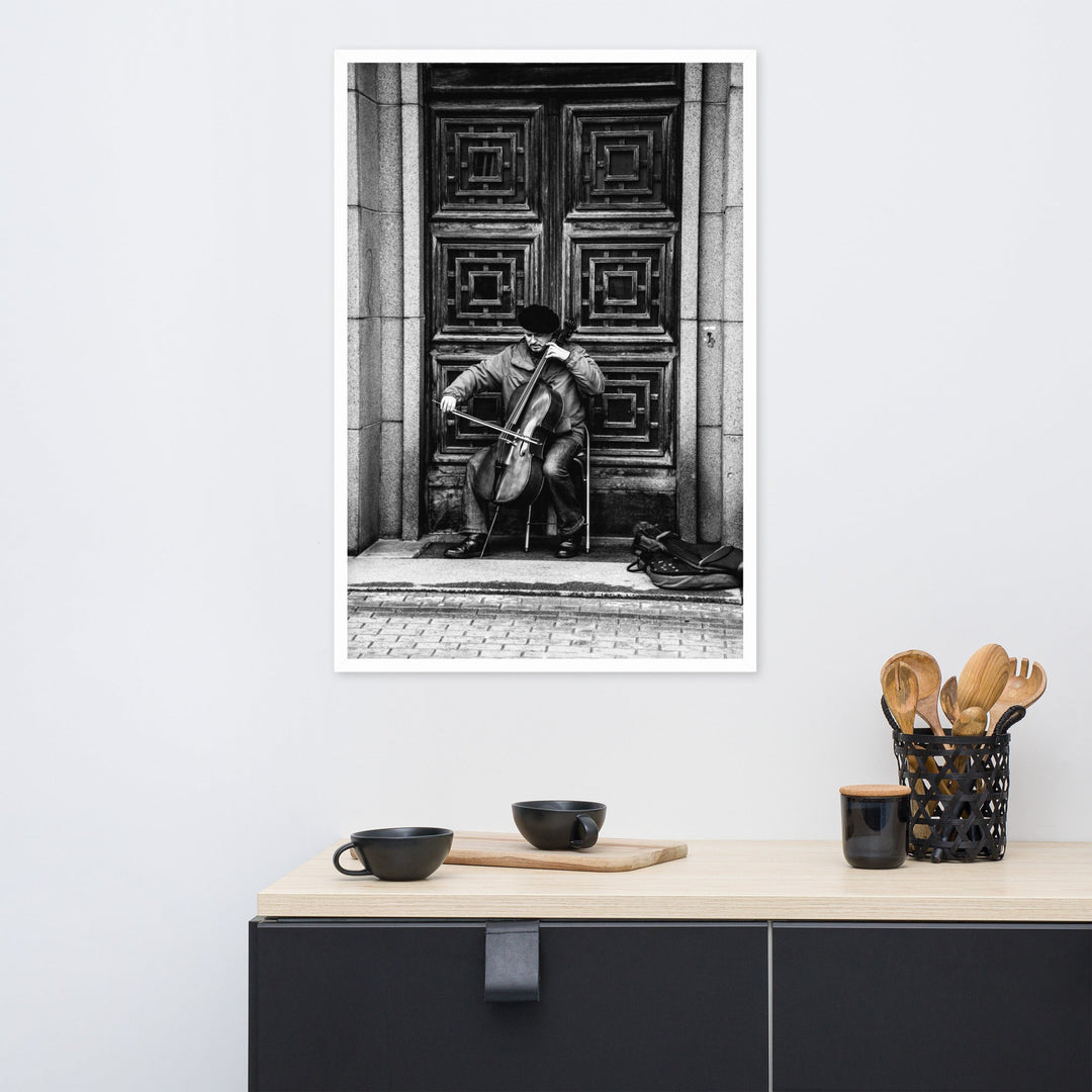 Poster - A Cellist on the Street artlia