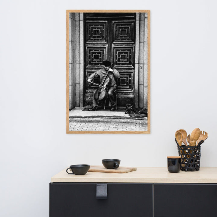 Poster - A Cellist on the Street artlia