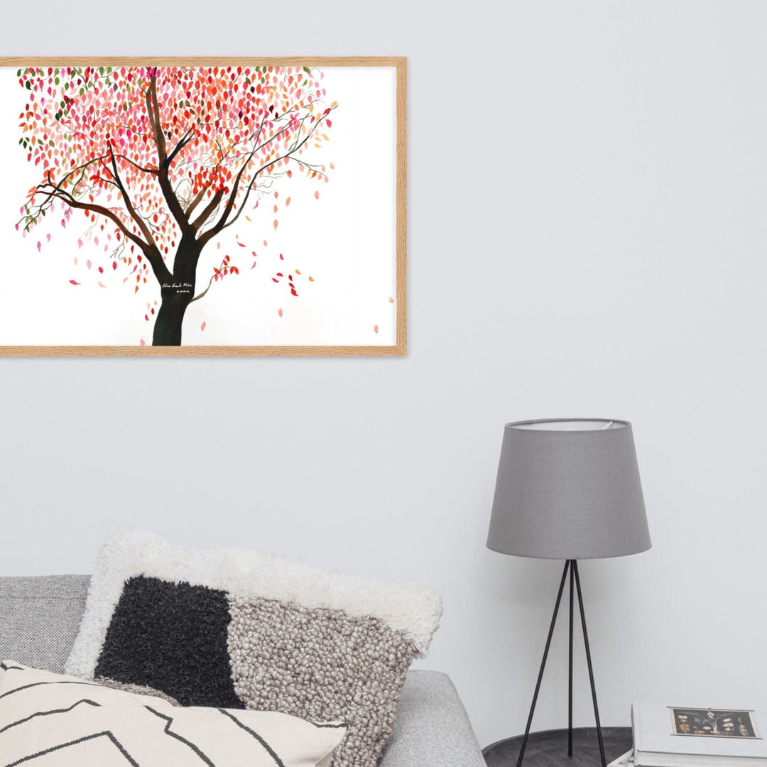 Poster - falling Leaves, Gravity artlia