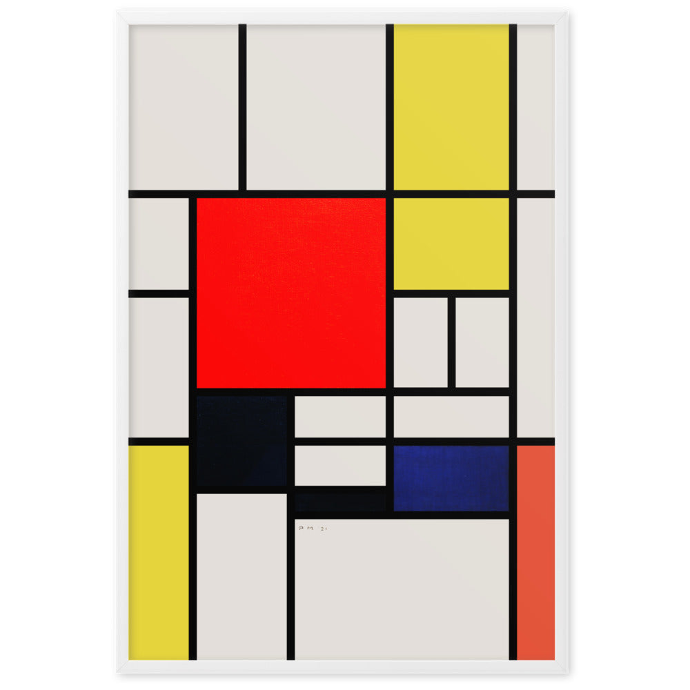 Posters | Mondrian, Composition with, reprint | artlia – ARTLIA