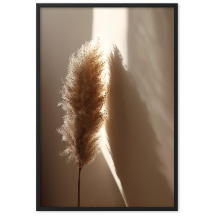 Schilf Reeds 02 - Poster im Rahmen Schwarz / 61×91 cm artlia