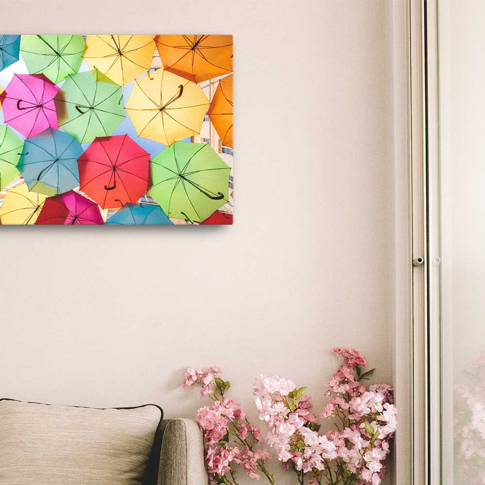 Regenbogenschirm - Poster artlia