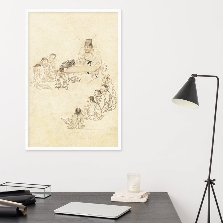 Poster - Schule, Seodang, Kim Hong-do artlia