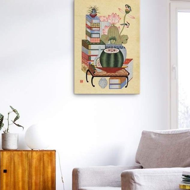 Sehnsucht nach Wissen - Leinwand artlia