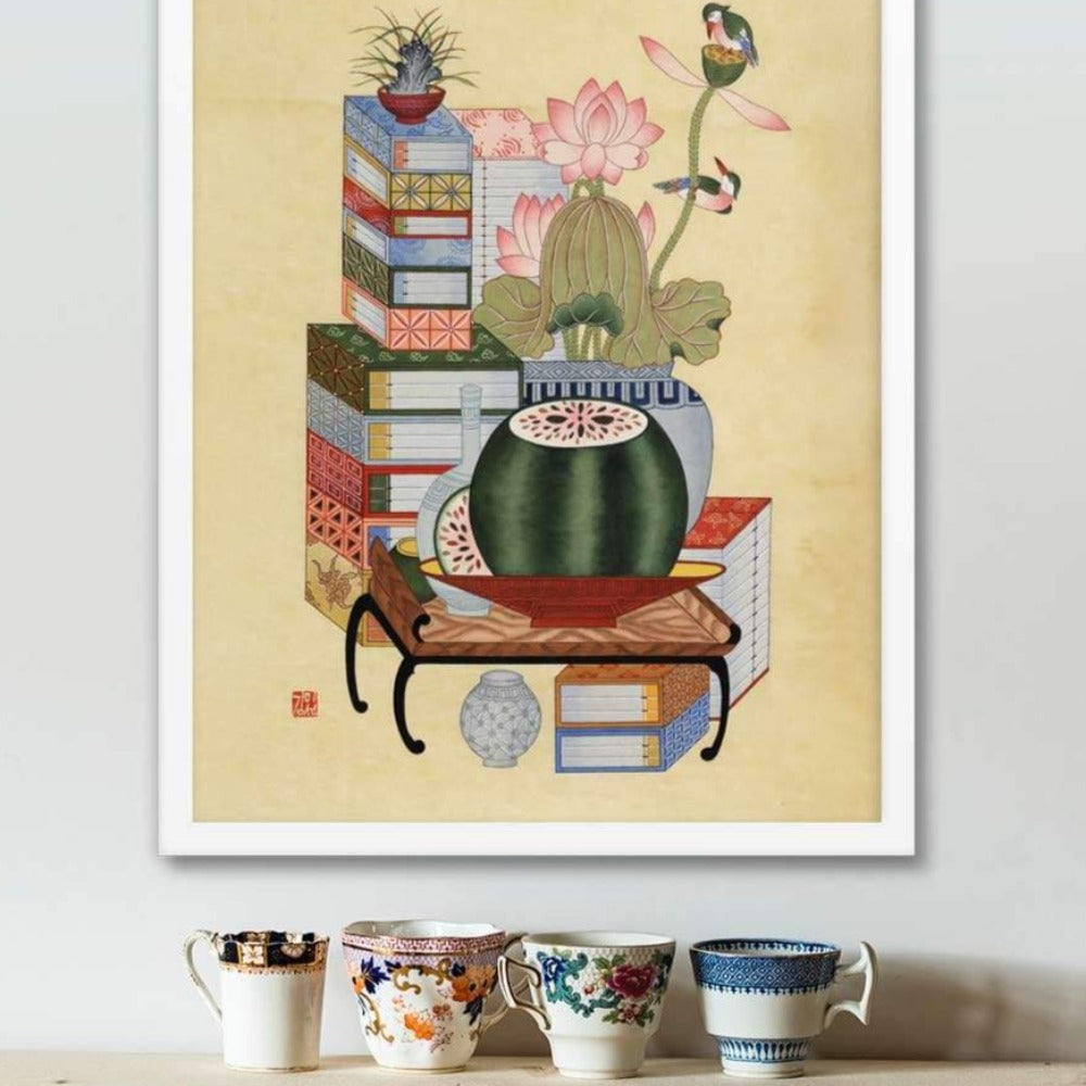 Sehnsucht nach Wissen - Koreanisches Poster artlia