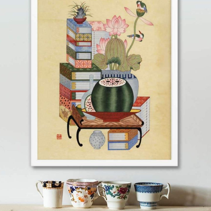 Sehnsucht nach Wissen - Koreanisches Poster artlia