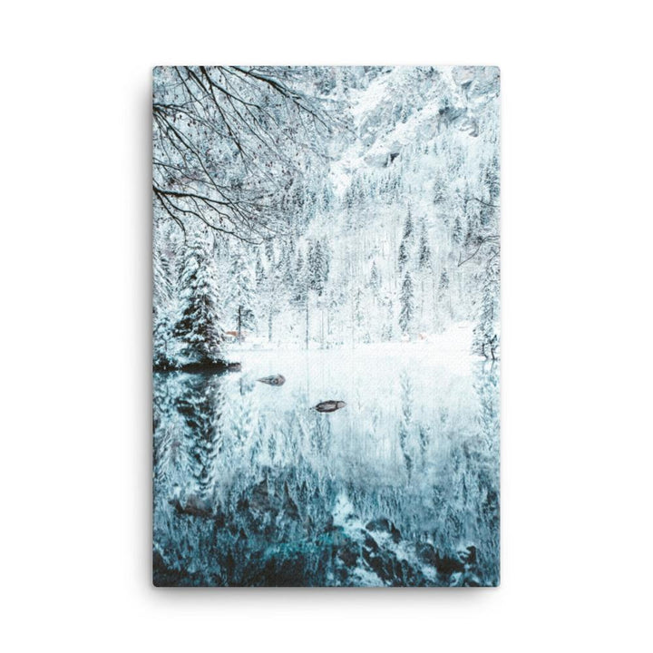 Snow Landscape 4 - Leinwand 61x91 cm artlia