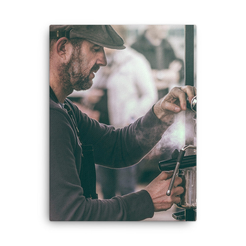 Street Café - Leinwand 30x41 cm artlia