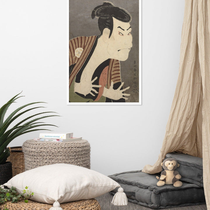 The Actor Otani Oniji, Sharaku - Poster im Rahmen artlia
