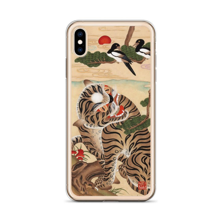 Tiger und Elster - Handyhülle artlia