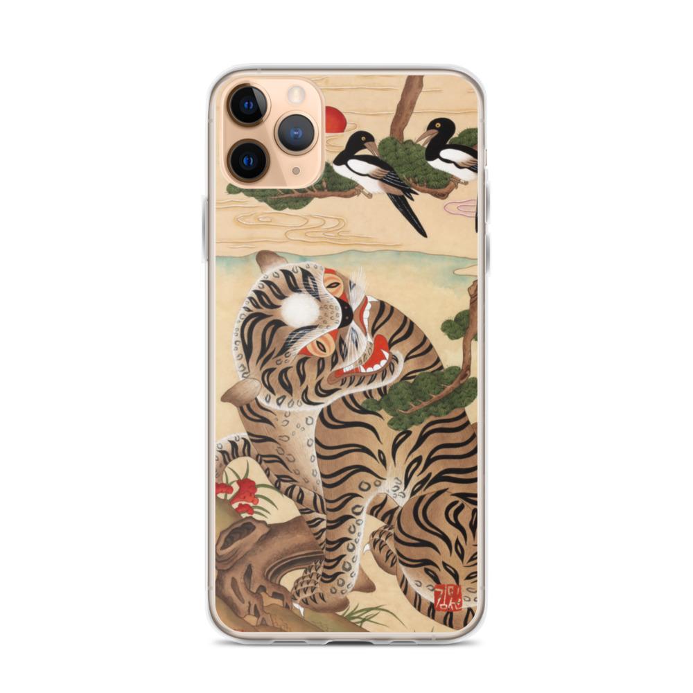 Tiger und Elster - Handyhülle iPhone 11 Pro Max artlia