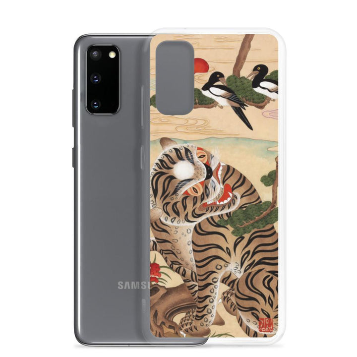 Tiger und Elster - Handyhülle Samsung Galaxy S20 artlia