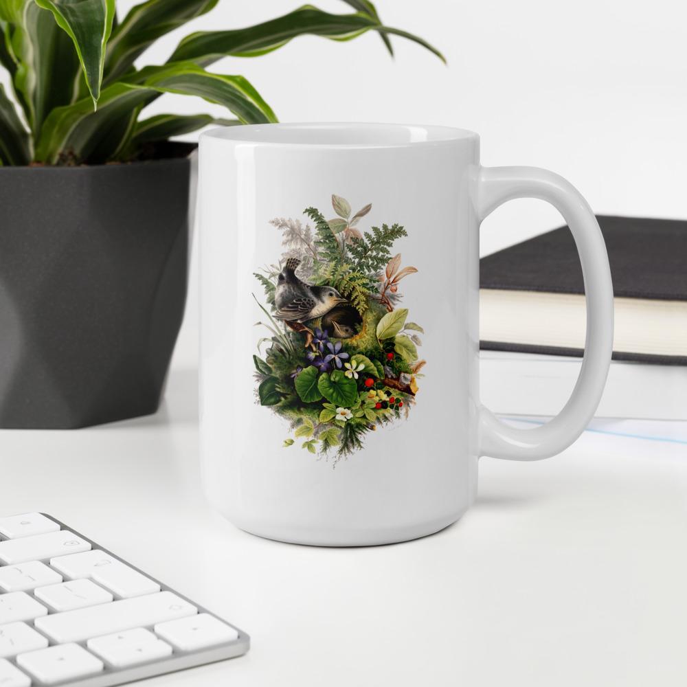 Tasse - Zaunkönig und das Nest 0,44 L artlia
