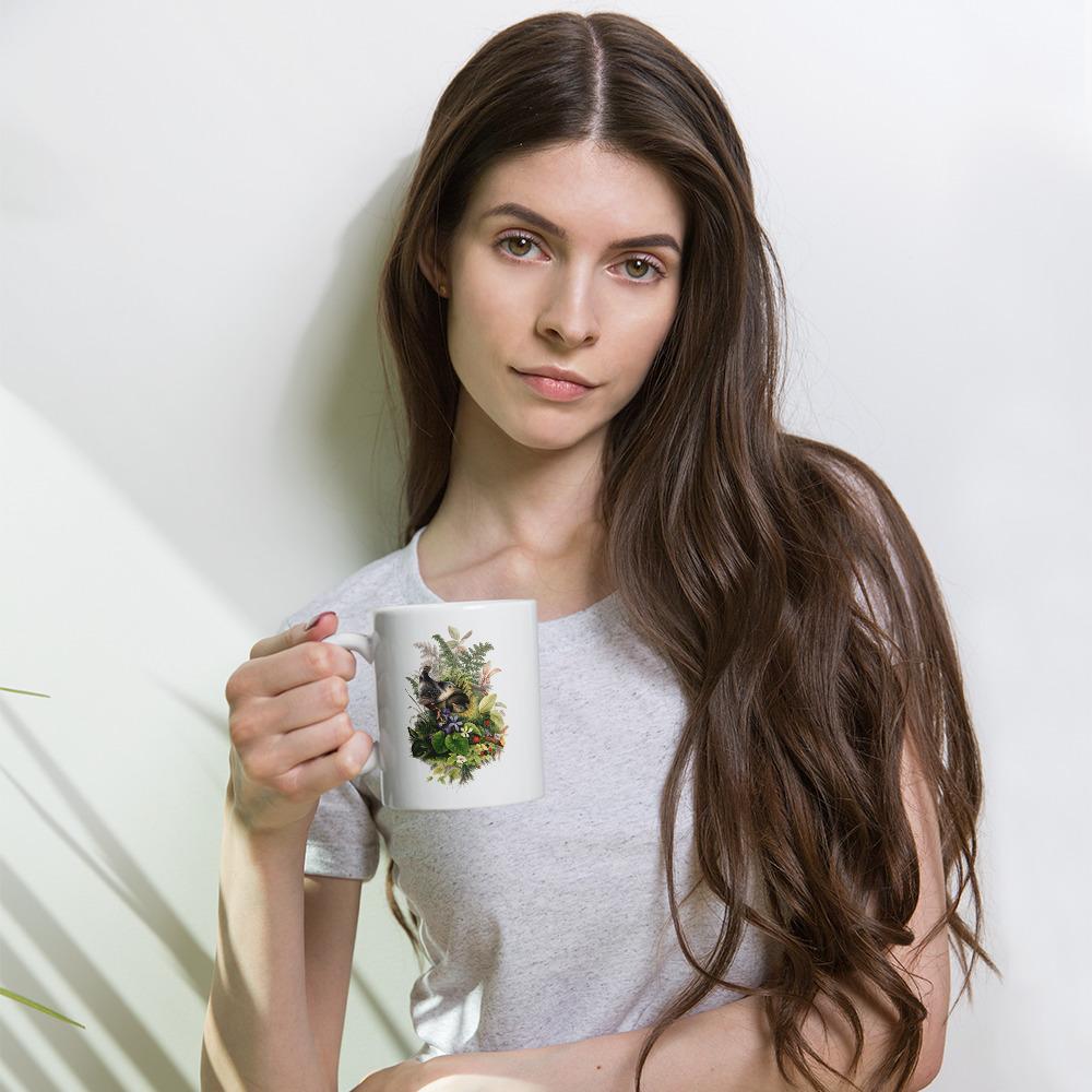 Tasse - Zaunkönig und das Nest artlia