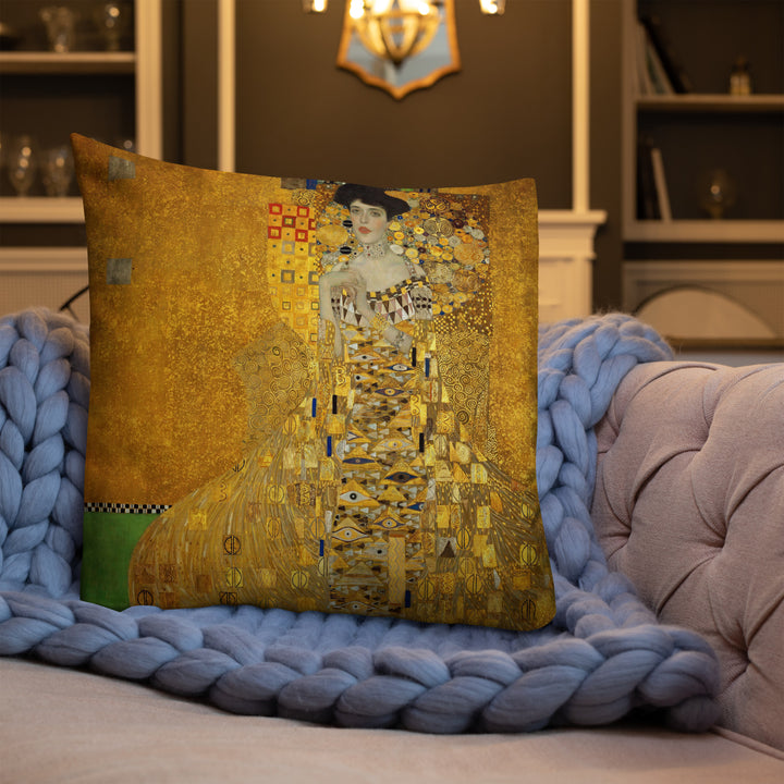 Premium pillow - Gustav Klimt, Adele Bloch-Bauer