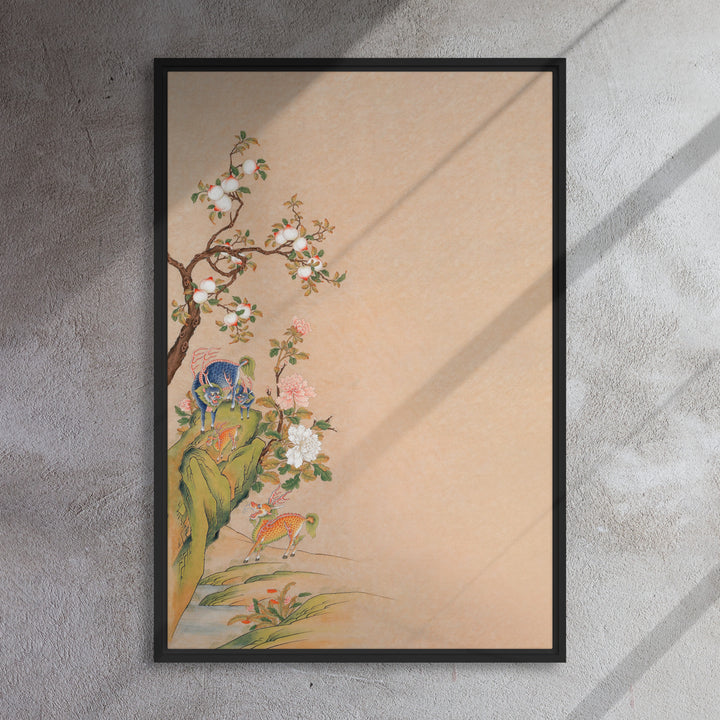 Leinwand - Phantastische Tierwesen des Glücks und der Harmonie - links