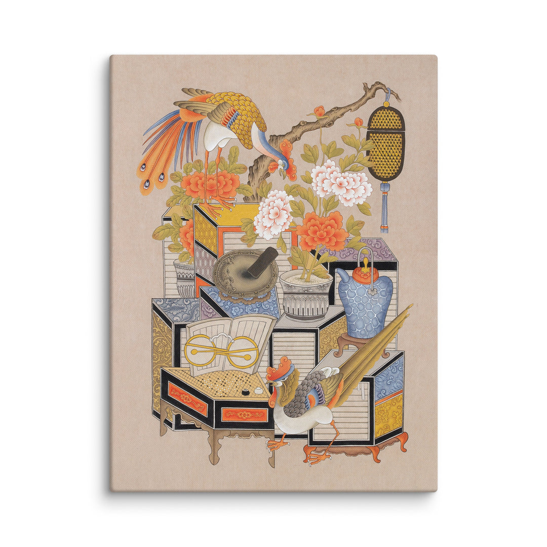 Leinwand - Sehnsucht nach Wissen mit Phönix