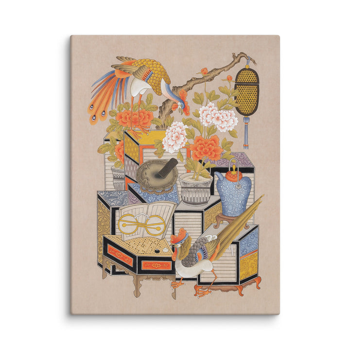 Leinwand - Sehnsucht nach Wissen mit Phönix