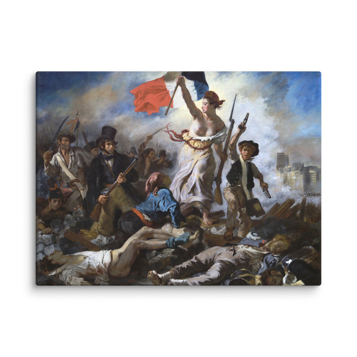 Canvas - Eugène Delacroix, Freedom Leads the People