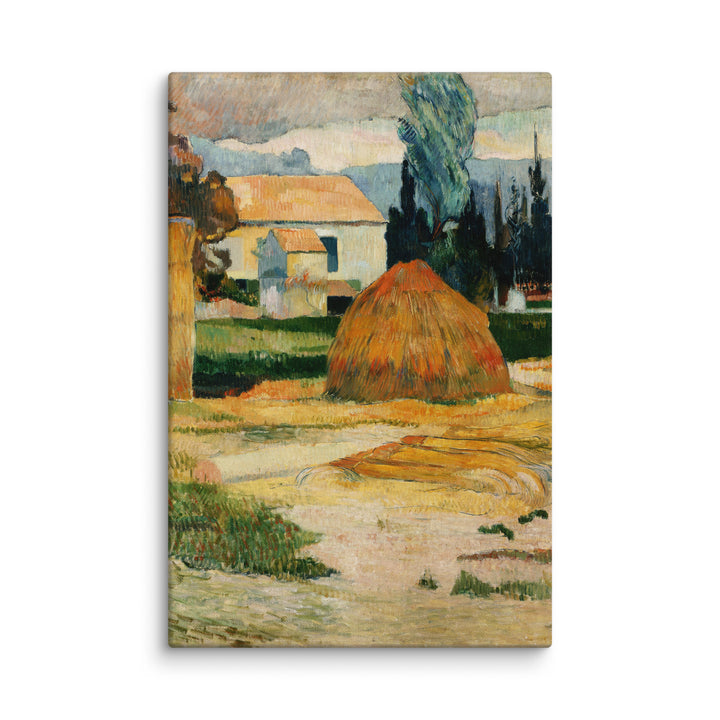 Leinwand - Paul Gauguin, Landschaft bei Arles