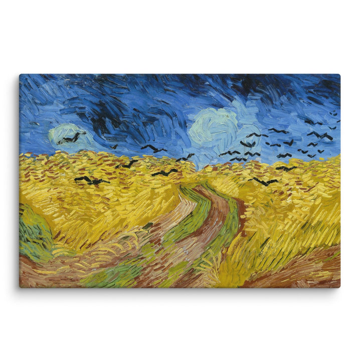 Leinwand - Van Gogh, Weizenfeld mit Krähen