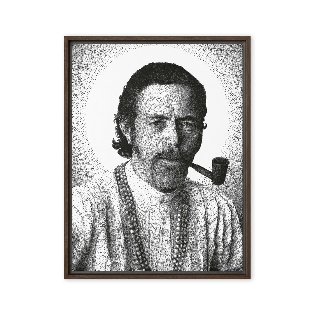 Canvas - Alanwatts Pavel Illustrations Braun / 18″×24″ artlia