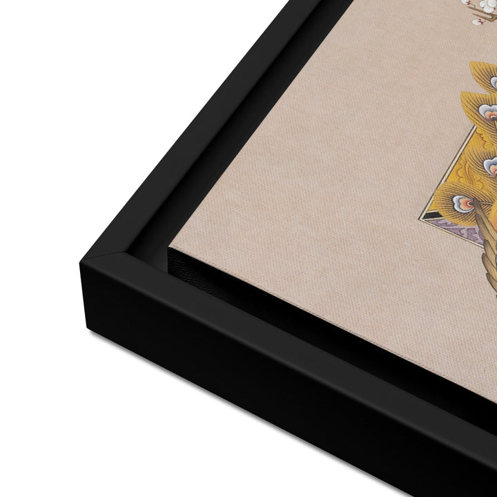 canvas-korean-sehnsucht-nach-wissen-mit-pfau-longing-for-knowledge-with-peacock-seungmin-yoon_1_-min