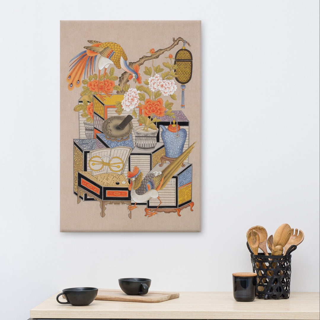 canvas-korean-sehnsucht-nach-wissen-mit-phoenix-longing-for-knowledge-with-phoenix-seungmin-yoon_3_-min