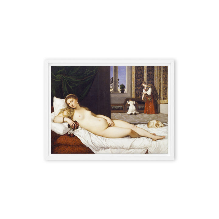Canvas - Tizian, Venus of Urbino ARTLIA Weiß / 12″×16″ artlia