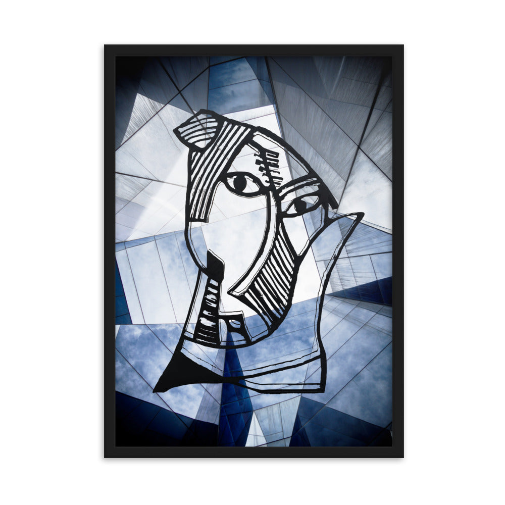 Poster - Pablo Picasso, Les Demoiselles d’Avignon, Geometry