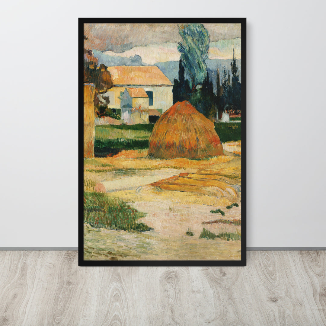 Affiche - Paul Gauguin, Paysage près d'Arles