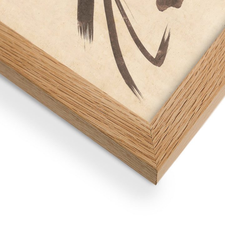 Póster - Bodhidharma, Daruma, en pintura a tinta