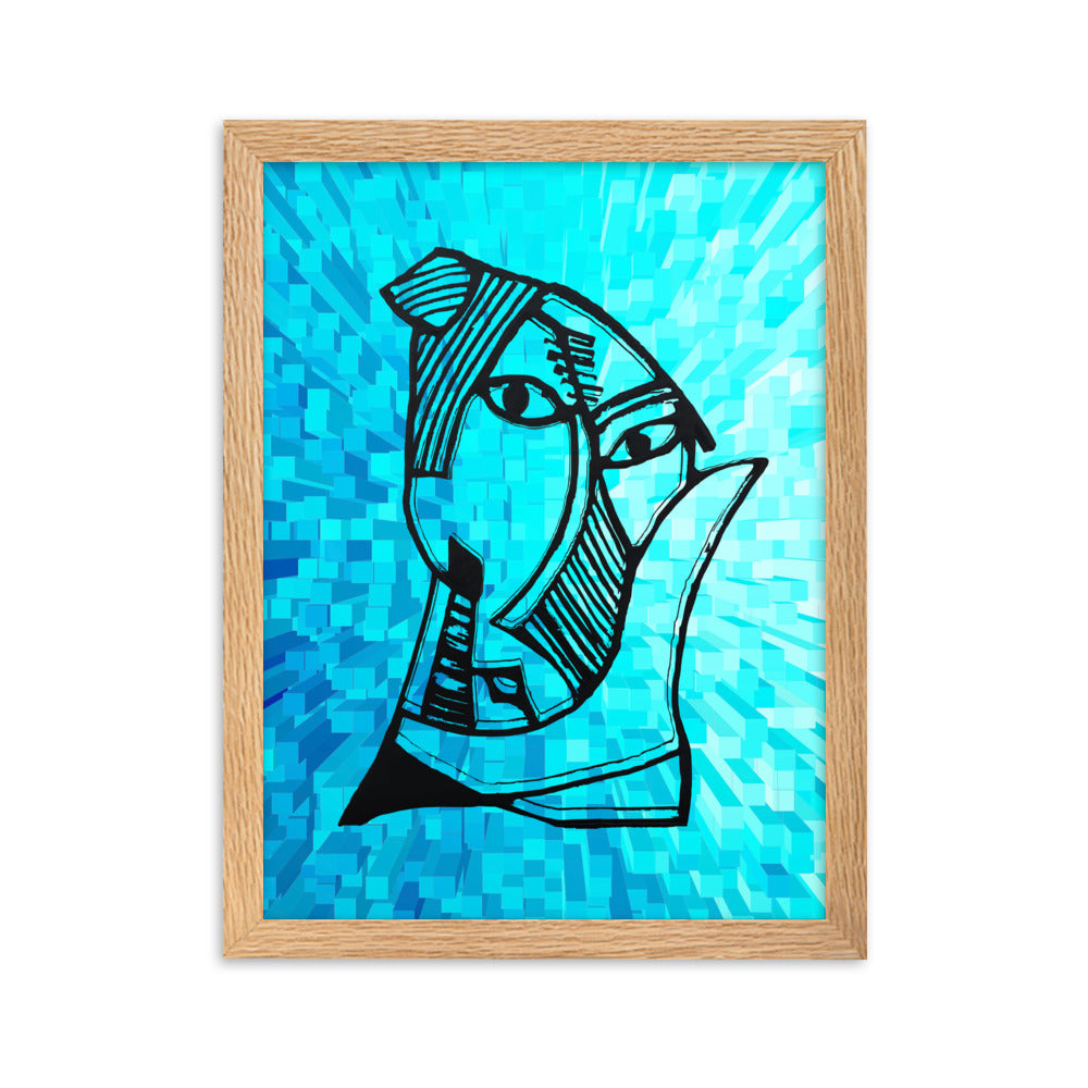 Poster - Pablo Picasso, Les Demoiselles d’Avignon Cube