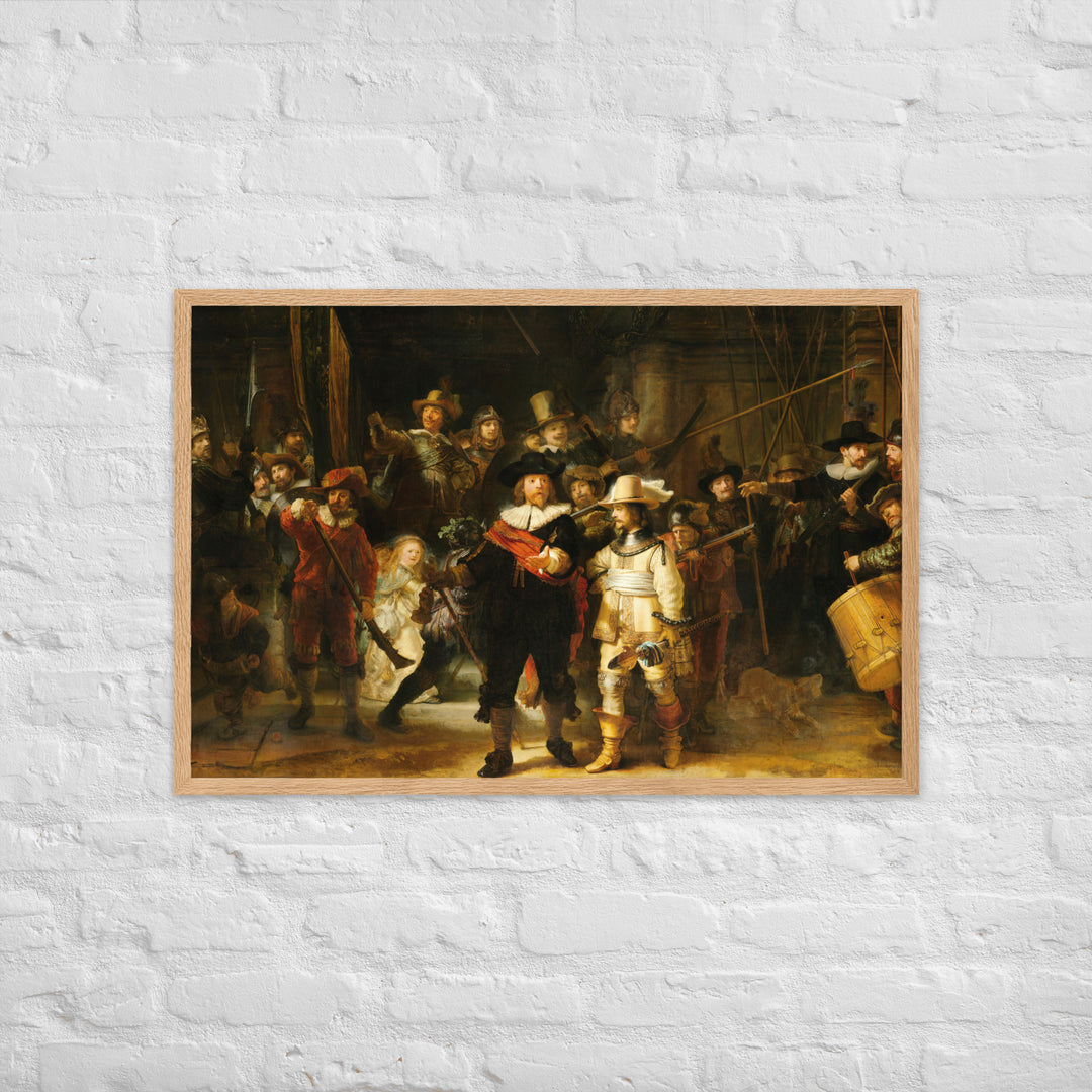 Poster - Rembrandt van Rijn, Die Nachtwache