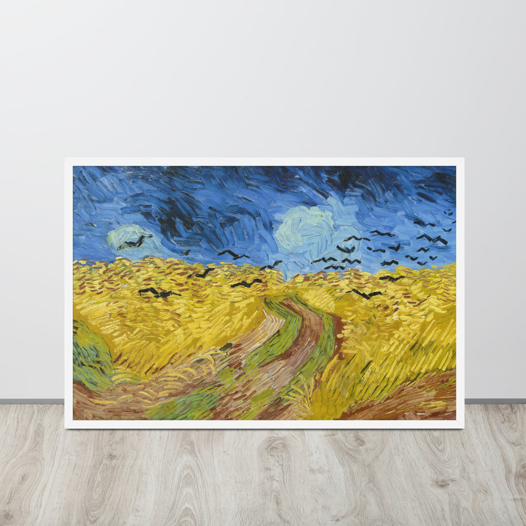 Poster - Van Gogh, Campo di grano con corvi