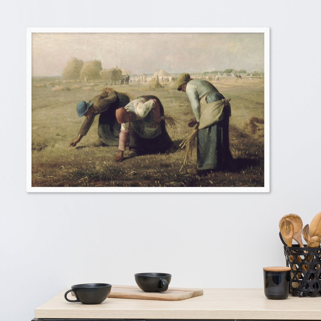 Poster - Jean-François Millet, The Gleaners