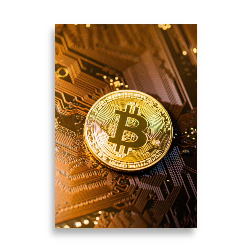 Póster - Bitcoin Gold