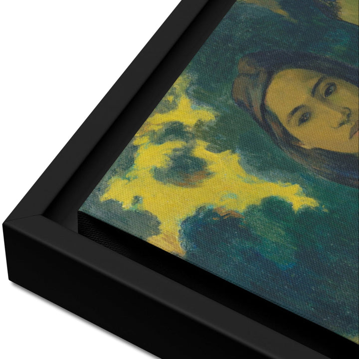 Leinwand - Paul Gauguin, Tahitische Frauen am Strand