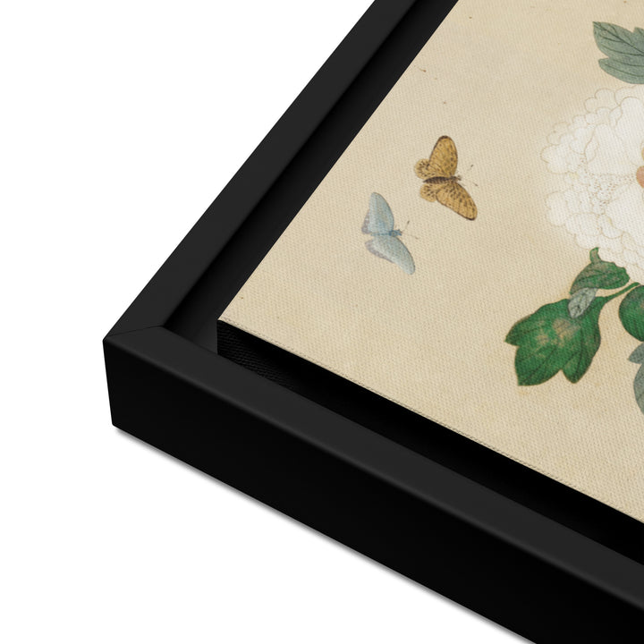 Canvas - Flowers and Butterflies