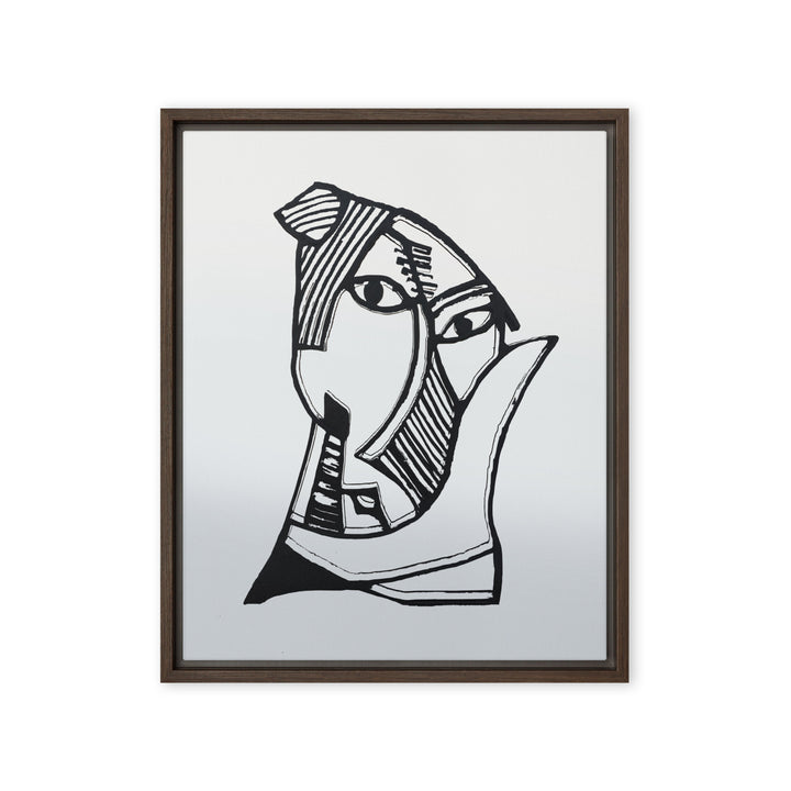 Leinwand - Pablo Picasso, Les Demoiselles d’Avignon grey