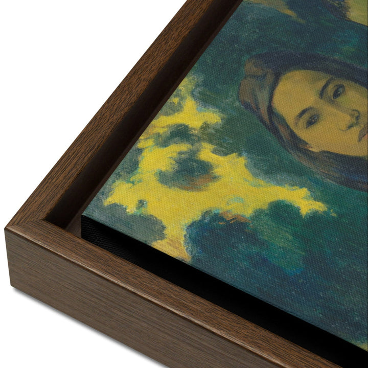 Leinwand - Paul Gauguin, Tahitische Frauen am Strand