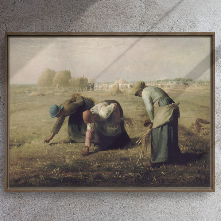 Tela - Jean-François Millet, Le spigolatrici