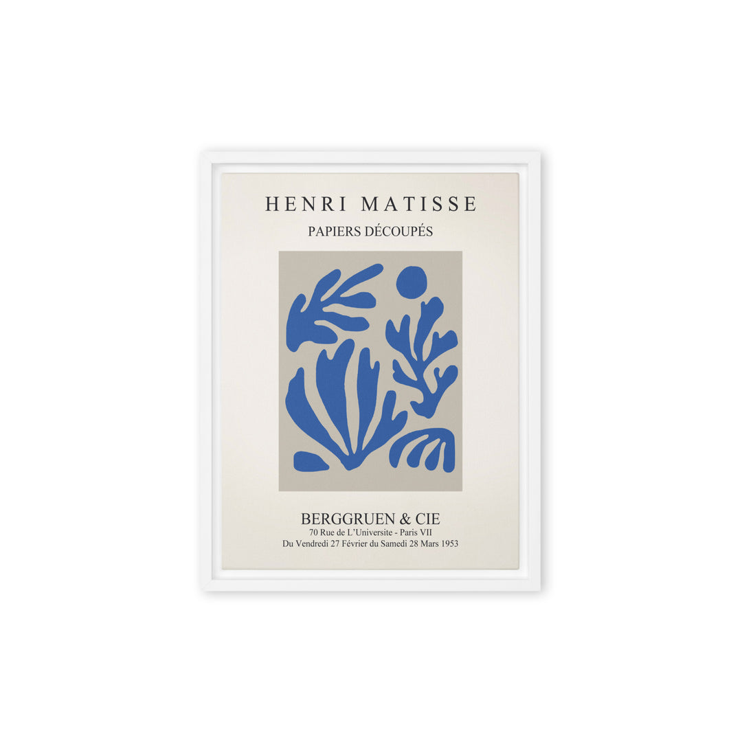 Canvas - Henri Matisse, Blue Garden