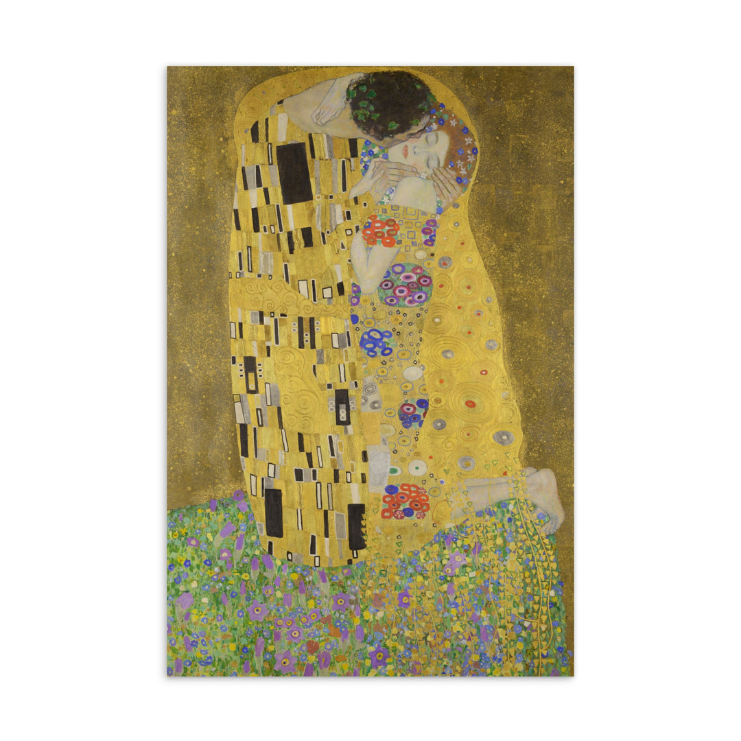 Gustav Klimt, Der Kuss - Postkarte Gustav Klimt artlia